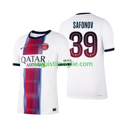 Divisa di Calcio Paris Saint Germain Matvey Safonov 39 Trasferta 2026/2027